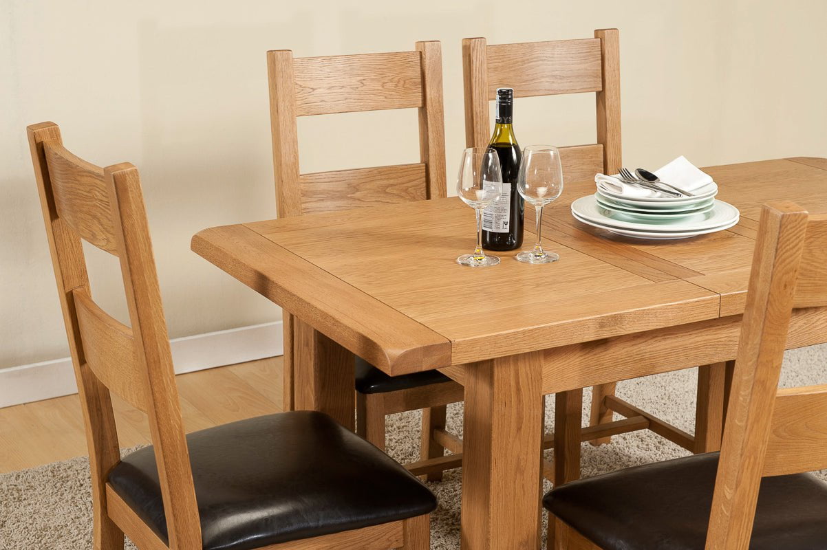Your Home Style Dining Table Shrewton 120/153 Extending Dining Table