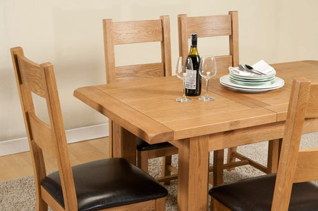 Your Home Style Dining Table Shrewton 120/153 Extending Dining Table