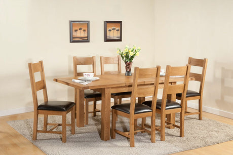 Your Home Style Dining Table Shrewton 132/198 Extending Dining Table