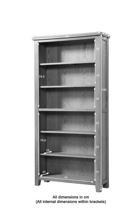 Your Home Style Bookcase Shrewton 180cm Bookcase