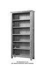 Your Home Style Bookcase Shrewton 180cm Bookcase