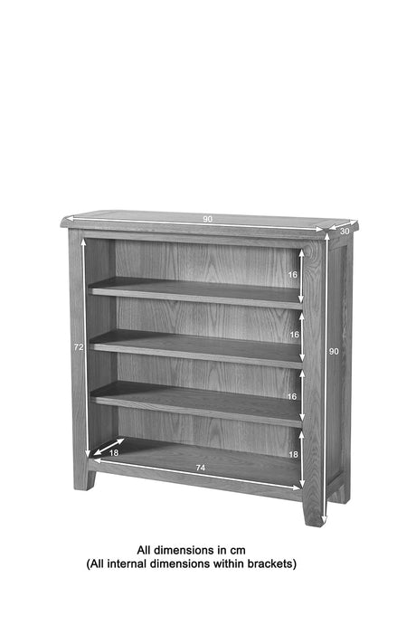 Your Home Style Bookcase Shrewton 90cm Bookcase