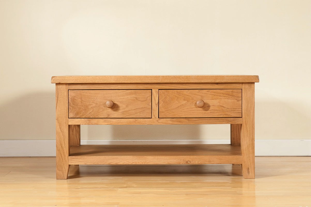 Your Home Style Coffee Table Shrewton Coffee Table with 2 Drawers
