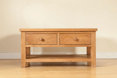 Your Home Style Coffee Table Shrewton Coffee Table with 2 Drawers