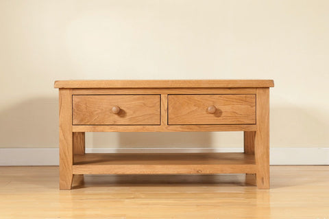Your Home Style Coffee Table Shrewton Coffee Table with 2 Drawers