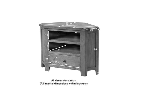 Your Home Style TV Unit Shrewton Corner TV Unit