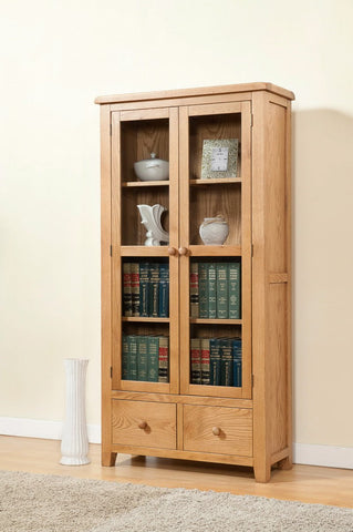 Shrewton Display Cabinet with Glass Doors
