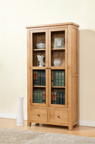 Shrewton Display Cabinet with Glass Doors