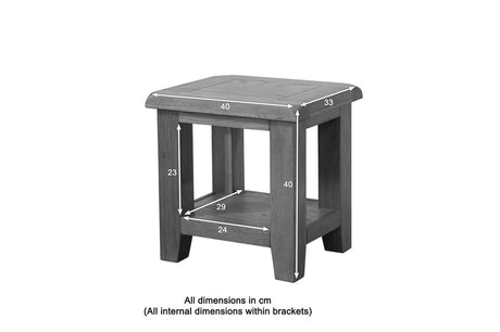 Your Home Style Lamp Table Shrewton Lamp Table