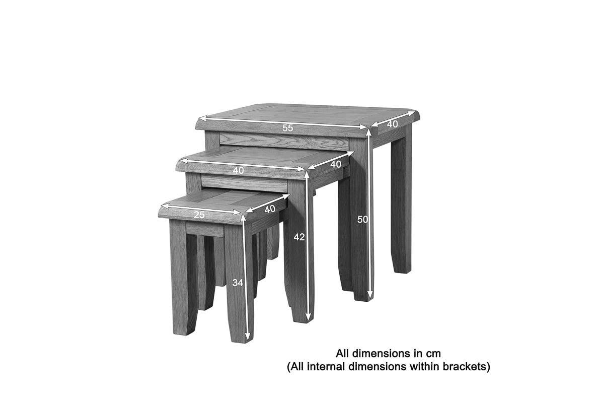 Your Home Style Nest of Tables Shrewton Nest of Tables