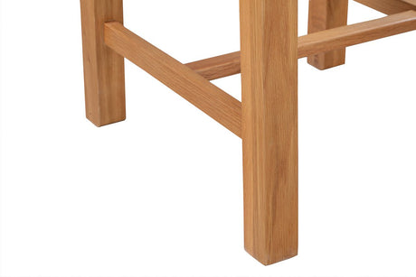 Your Home Style Dining Chairs Shrewton Pair of Rustic Chairs - Fabric Seat Pad