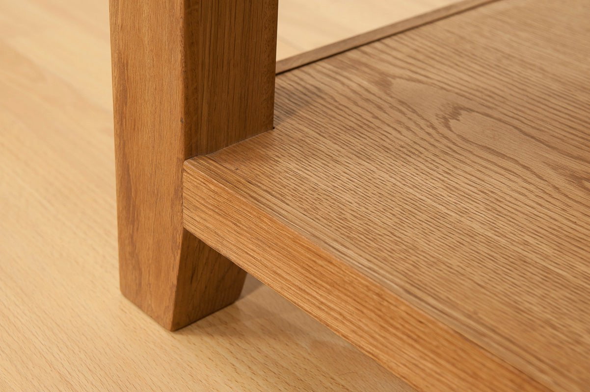 Your Home Style Coffee Table Shrewton Standard Coffee Table with Shelf