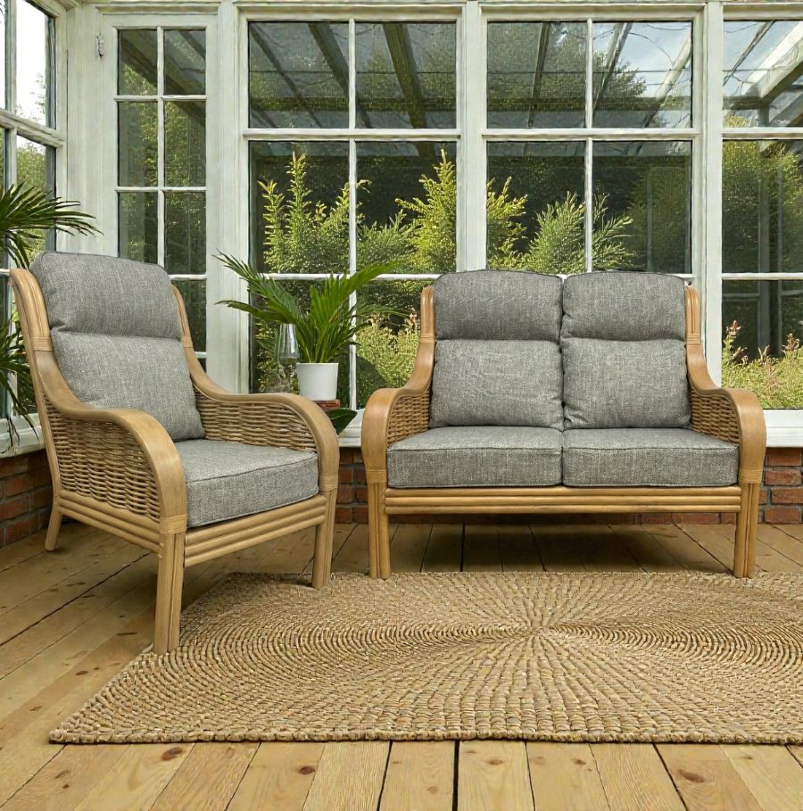Daro Chair Sienna Cane Conservatory Sofa Daro