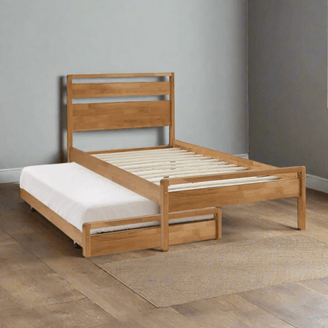 Kyoto Bed Skandi Mid Century Guest Bed