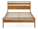 Kyoto Bed Skandi Mid Century Wooden Bed Frame