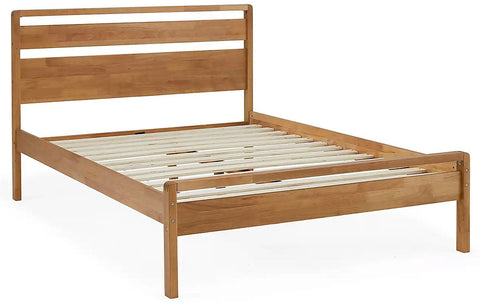 Kyoto Bed Single Skandi Mid Century Wooden Bed Frame