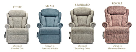 Sherborne Rise & Recliner Small Sherborne Cartmel Riser Recliner Chair VAT Exempt FREE Delivery