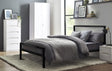 Julian Bowen Bed Soto Metal Bed 135cm - Satin Black