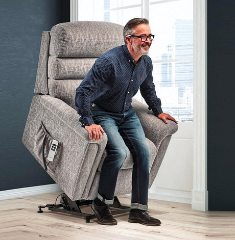 Sherborne Rise & Recliner Standard Sherborne Comfi Sit Riser Recliner Chair VAT Exempt Free Delivery