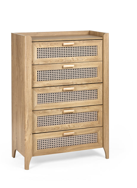 Julian Bowen Chests Sydney 5 Drawer Chest
