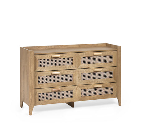 Julian Bowen Chests Sydney 6 Drawer Wide Chest