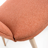 Furniture Link Dining Chair Sydney Easy Clean Brick Fabric Chair (Sold in Pairs)