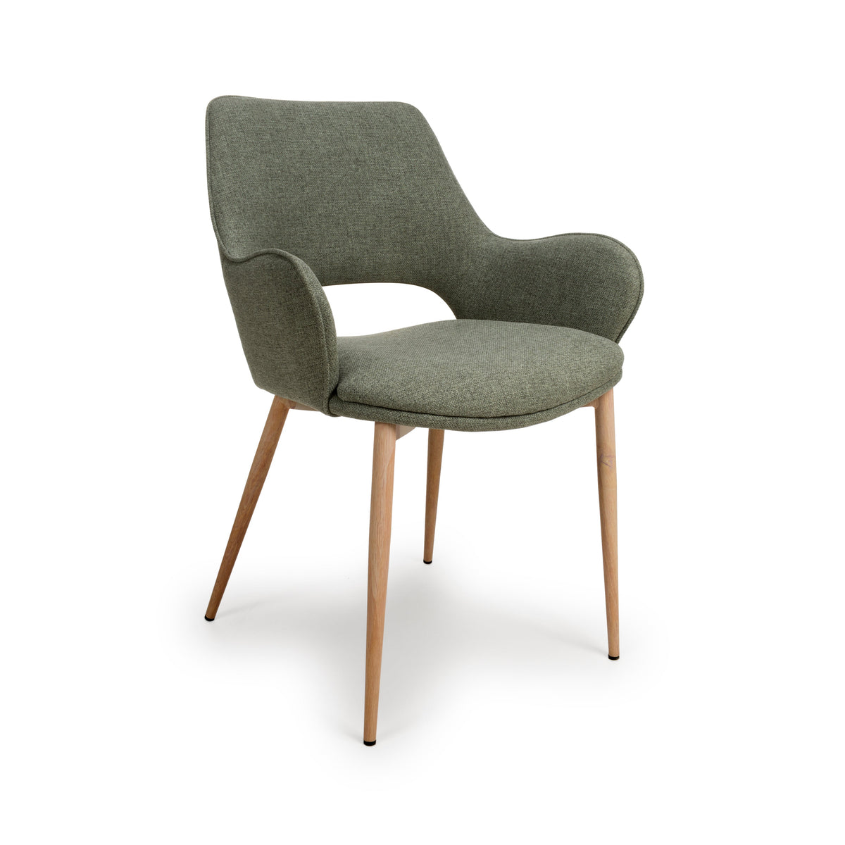 Sydney Easy Clean Sage Fabric Dining Chair