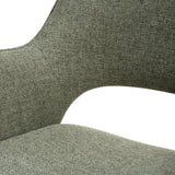 Furniture Link Dining Chair Sydney Easy Clean Sage Fabric Chair (Sold in Pairs)