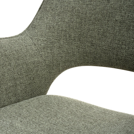 Furniture Link Dining Chair Sydney Easy Clean Sage Fabric Chair (Sold in Pairs)