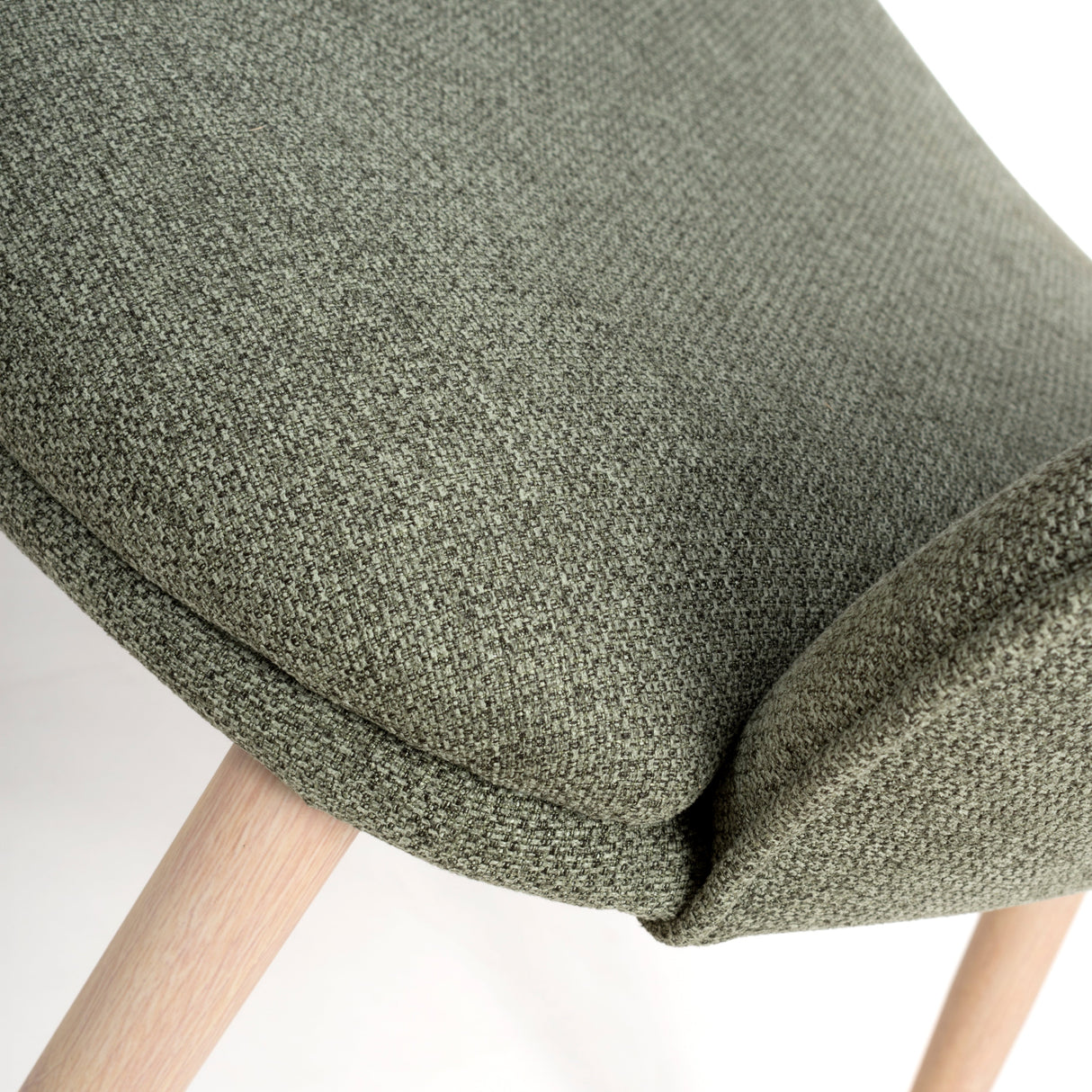 Furniture Link Dining Chair Sydney Easy Clean Sage Fabric Chair (Sold in Pairs)