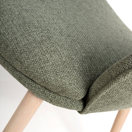 Furniture Link Dining Chair Sydney Easy Clean Sage Fabric Chair (Sold in Pairs)