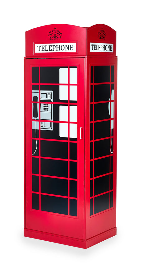 Julian Bowen Wardrobes Telephone Box Wardrobe