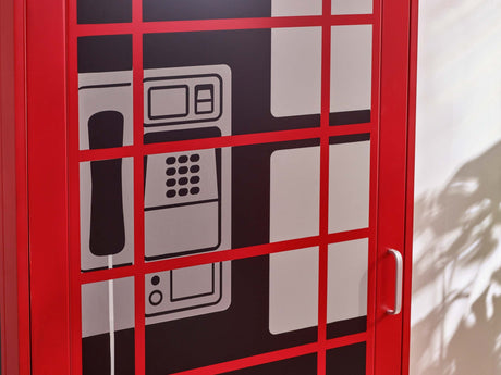 Julian Bowen Wardrobes Telephone Box Wardrobe