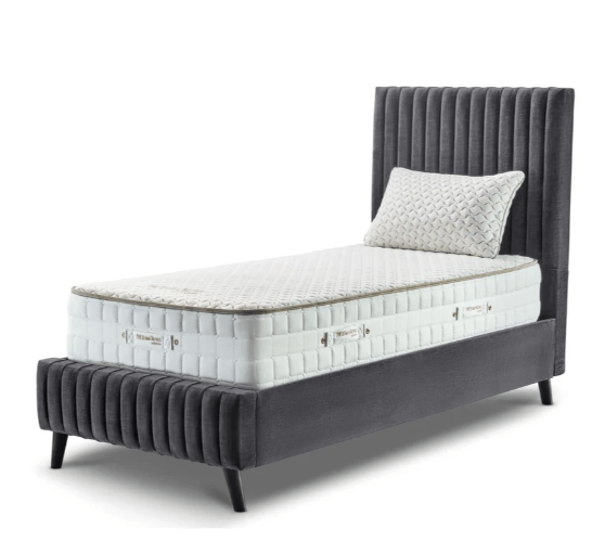 Deluxe Beds Bed Set Single (90cm) / Kobi Charcoal The Ultimate Bed Set by Ferreira