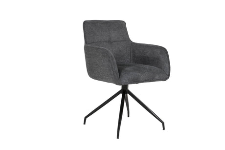 Vida Living Dining Chair Charcoal Theo Dining Chair