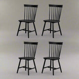 Julian Bowen Dining Chairs Torino Black Chairs - Sold in fours