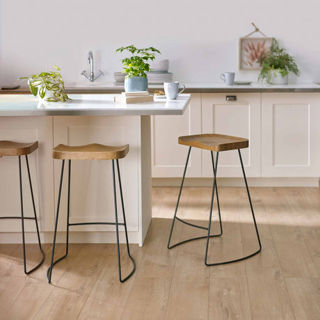 Julian Bowen Bar Stools Travis Bar Stools - Sold in pairs