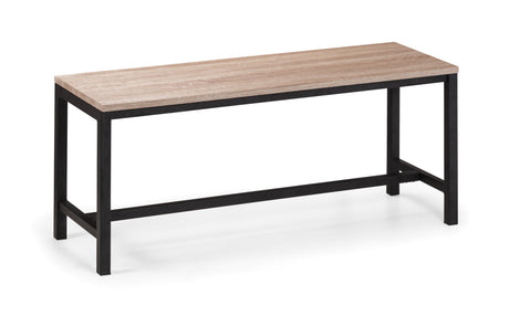 Julian Bowen Benches Tribeca Bench - Sonoma Oak