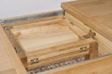 Your Home Style Dining Table Valeswood 120/166 Extending Dining Table