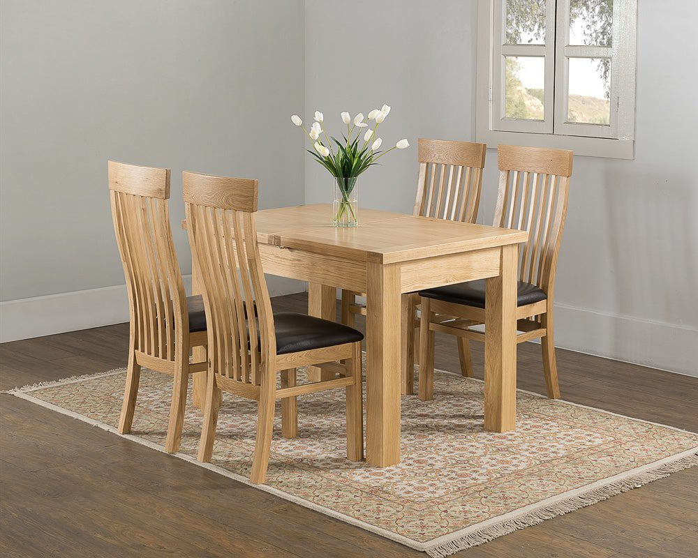 Your Home Style Dining Table Valeswood 120/166 Extending Dining Table