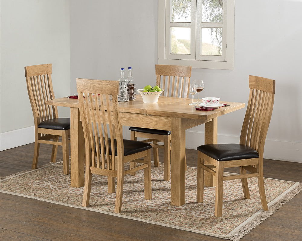 Your Home Style Dining Table Valeswood 120/166 Extending Dining Table