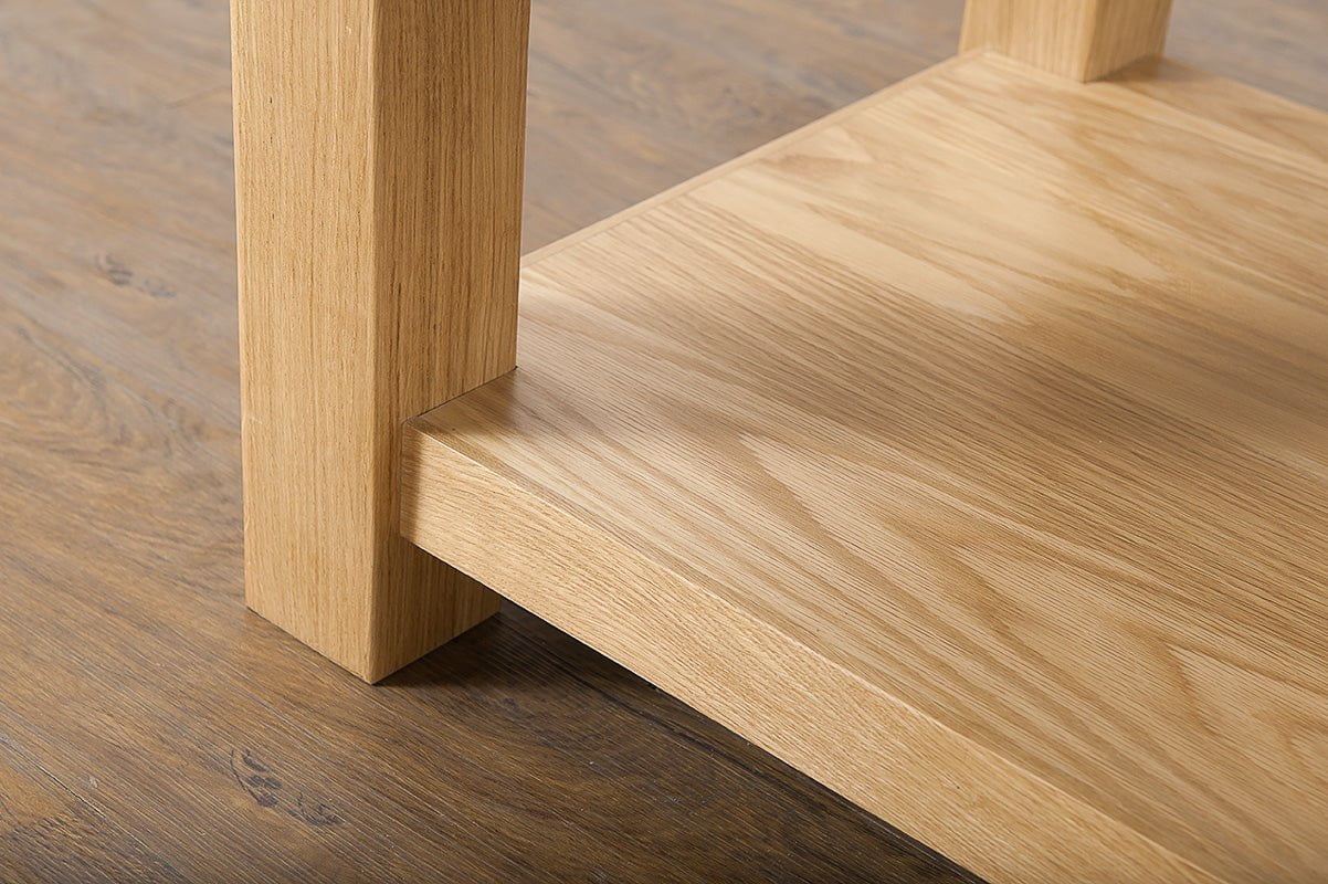 Your Home Style Coffee Table Valeswood Large Coffee Table with Shelf