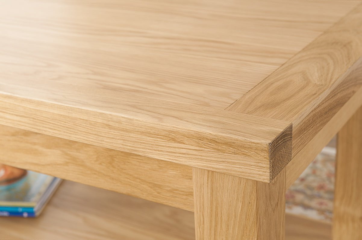 Your Home Style Coffee Table Valeswood Large Coffee Table with Shelf