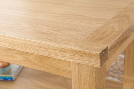 Your Home Style Coffee Table Valeswood Large Coffee Table with Shelf