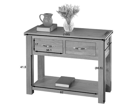 Your Home Style Console Table Valeswood Large Console Table