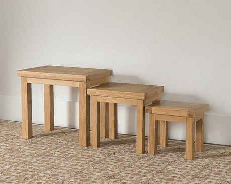 Your Home Style Nest of Tables Valeswood Nest of 3 Tables