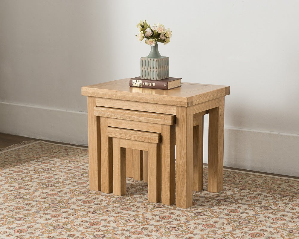 Your Home Style Nest of Tables Valeswood Nest of 3 Tables
