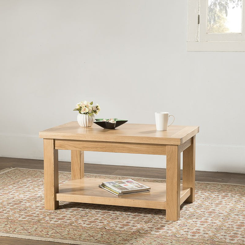 Your Home Style Coffee Table Valeswood Standard Coffee Table with Shelf