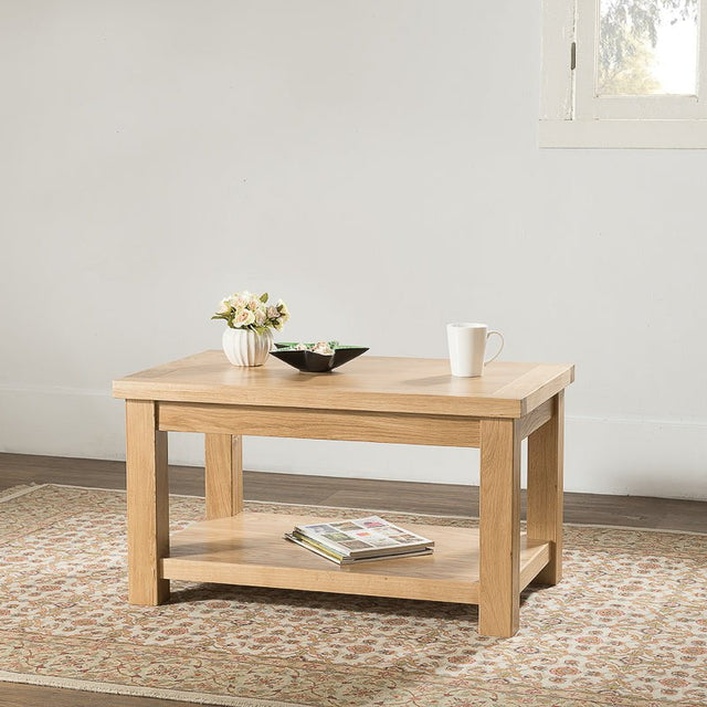 Your Home Style Coffee Table Valeswood Standard Coffee Table with Shelf