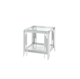Torelli Side Table DefaultTitle Vasari Glass Side Table